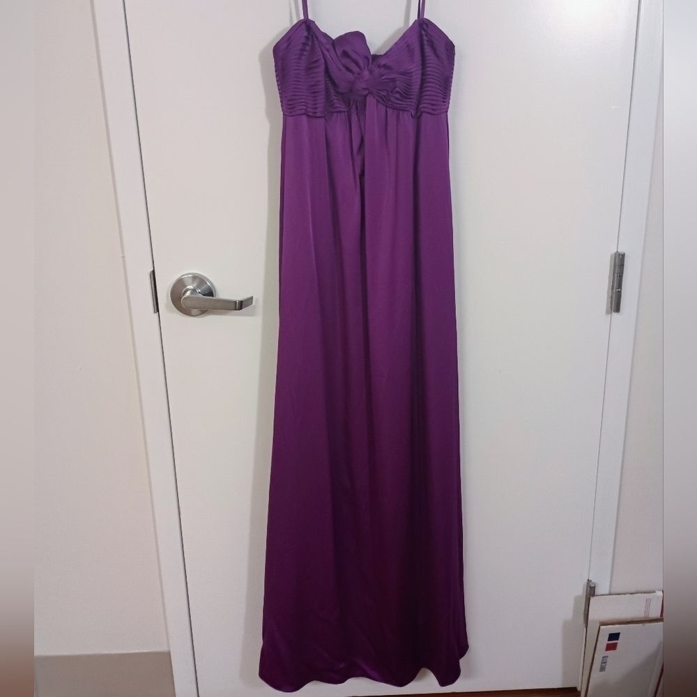 Bcbgmaxazria NWT Removable Strap Orchid Dress NWT - Picture 6 of 13